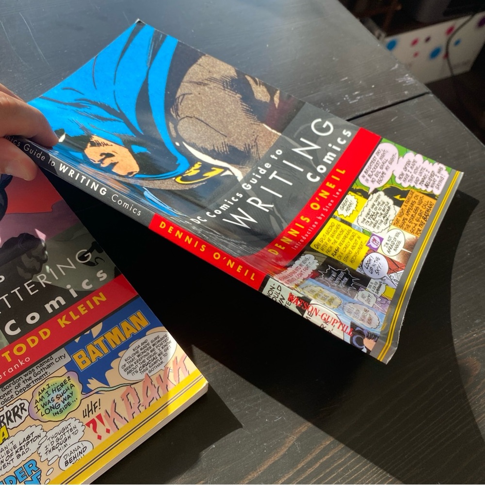 DC Comics 2 Set Guide to Coloring & Lettering Comics Writing Comics. - Picture 3 of 11